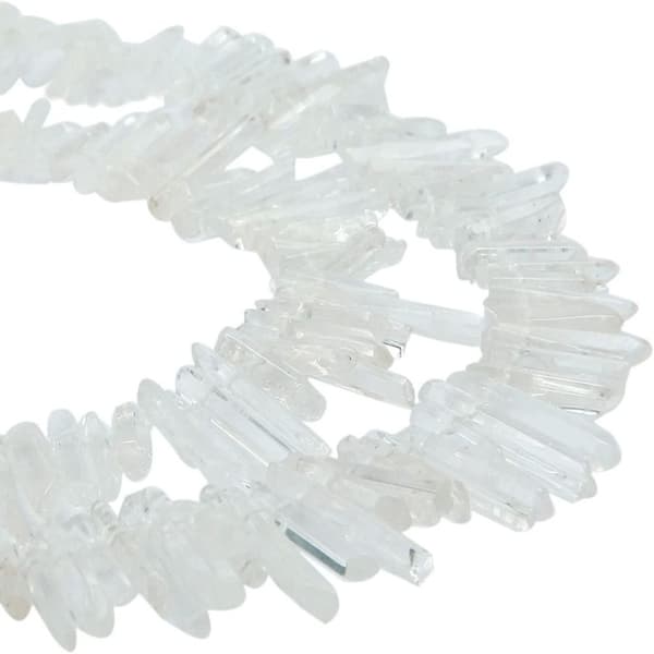 Natural Rock Quartz White Crystal Points Quartz polerede sticks
