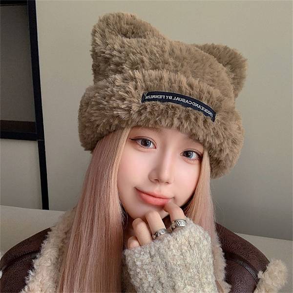 Pehmohattu Pipo Hattu RUSKEA brown
