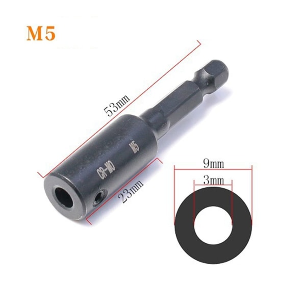 Pistoranka-avain Hana Socket M5 M5
