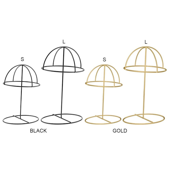 Hat Display Rack Cap Bracket SORT L black L