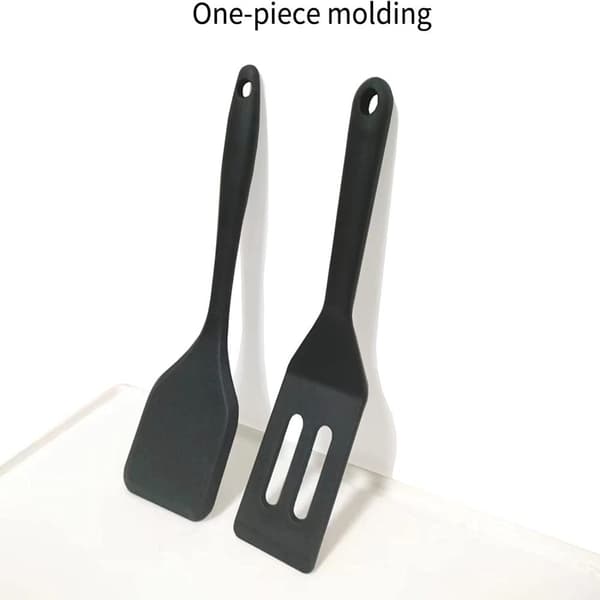 2 Stk Spatel Mini Brownie Serveringspatel Sæt SORT Black