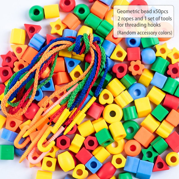 Gör-det-själv handgjorda pärltillverkningsarmband 50 STK-INVÄSAR 50 STK-INVÄSAR 50pcs-in bags