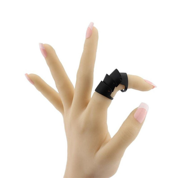Panserring Cosplay Ring HVID white