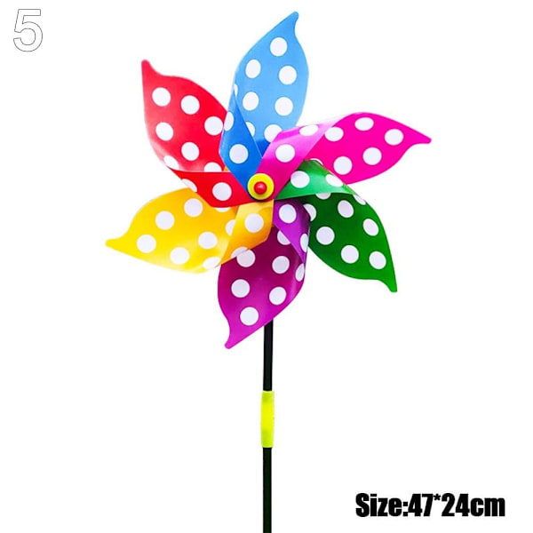 Färgglada djurväderkvarnar Layout Pinwheels Leksaker 5 5 5