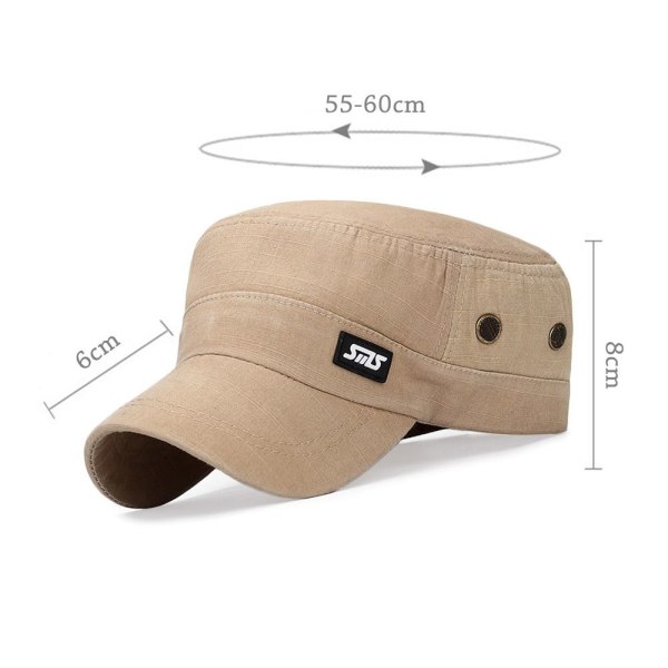 Army Hat baseball- cap RUSKEA Brown