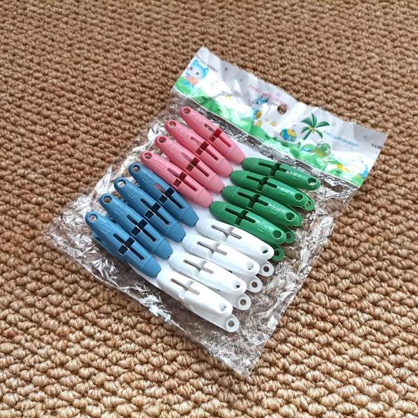 16 STK Tøjklemmer Tøjvask Tøj Clips Tøjklemmer 16Pcs