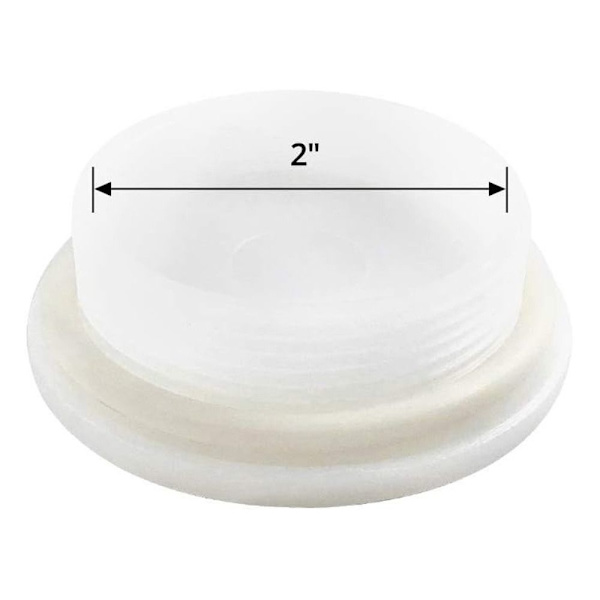 5 STK Bung Caps 2” Poly Plug Poly Buttress