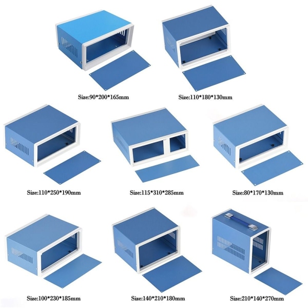 Kapsling Project Case Koblingsboks 80X170X130MM 80x170x130mm