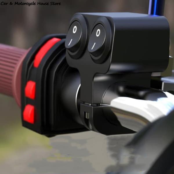 Motorsykkelstyrebryter Moto Light Controller Dual Control