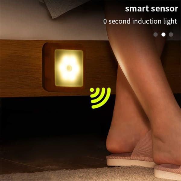 LED Underskapslys Touch Nattlys HVIT LYS HVIT white light