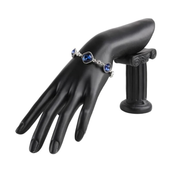 Hand Ring Display Stand Smykke Organizer SORT Black