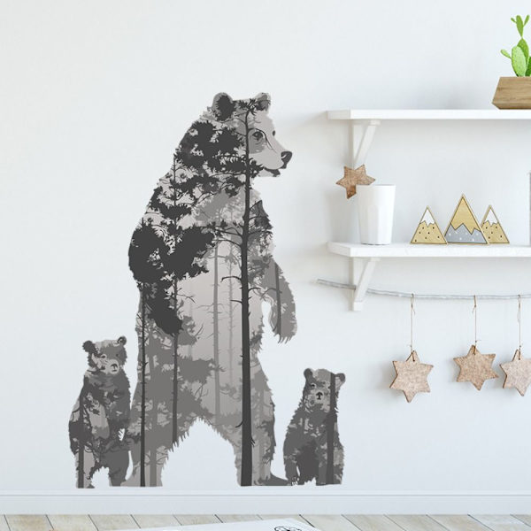 Isbjørnevægklistermærker Peel and Stick Wall Art Decals