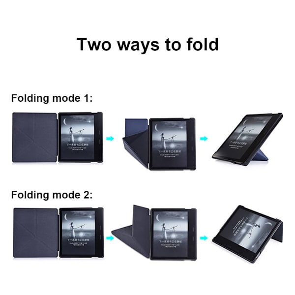 Smart Cover Folio Stand Case SORT Black