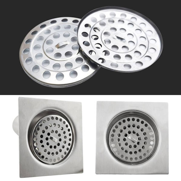 5 stk/sæt Gulvafløbsdæksel Vask Si A-4CM A-4cm