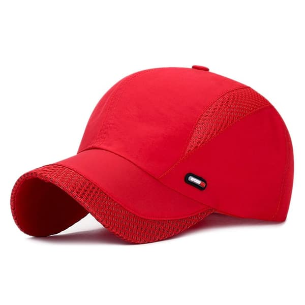Baseballcaps solhatt RØD red