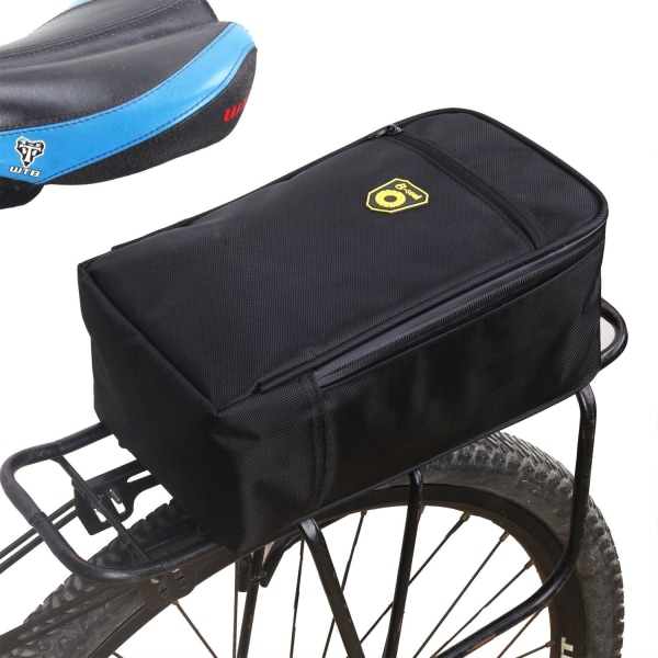 Bike Rear Carrier Bag Cykelställ Pack REFLECTIVE BLACK Reflective black