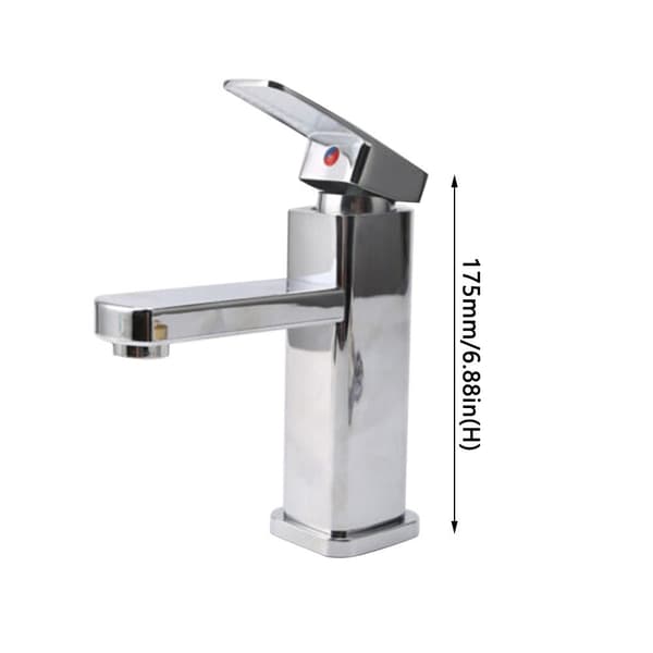 Badrumskranar Blandare Handfatskran SILVER Silver