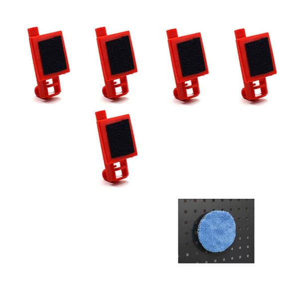 5 kpl Autotallin Pegboard Hook Pegboard Hooks Spray Pullo Koukut