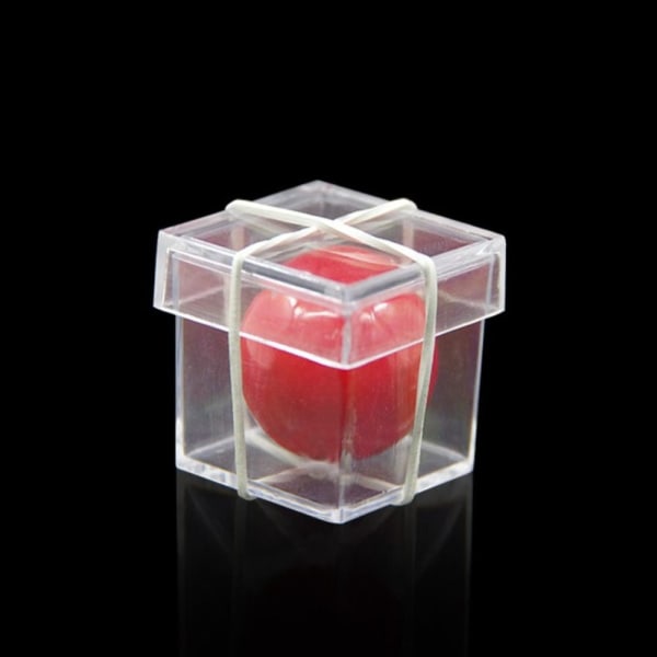 5 kpl Ball Through Box Magic Tricks Taika - rekvisiitta