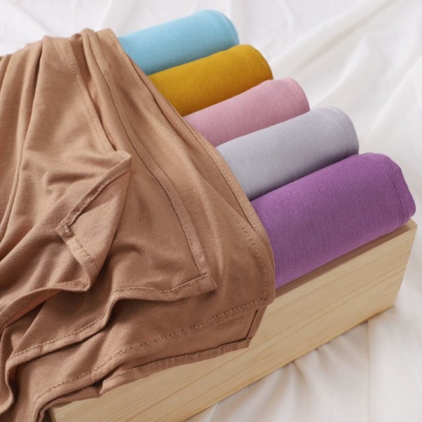 Långa muslimska halsdukar Huvudsjal LIGHT KHAKI LIGHT KHAKI light khaki