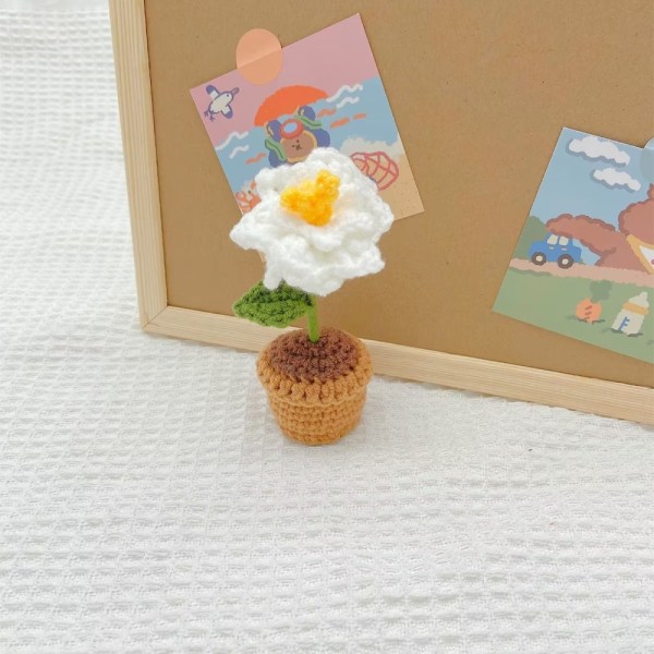 Konstgjorda blommor Handstickad blomma I I I