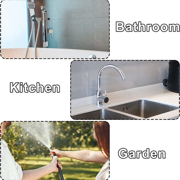 Duschflödesreducerare Water Flow Saver Duschhuvud