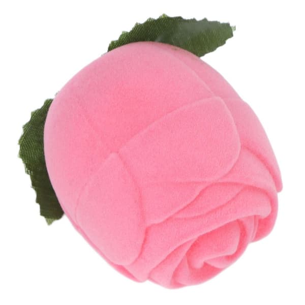 Rose Ring Box Halskjede Box ROSA Pink
