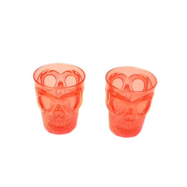 Skeleton Wine Cup Cocktail Cup RED red