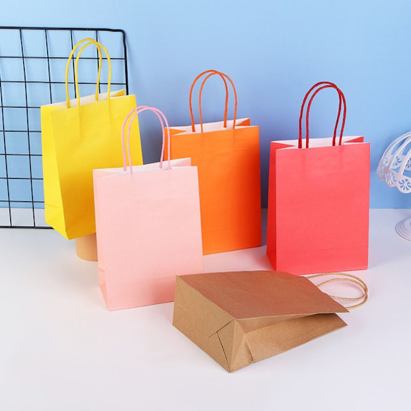 Paperiset juhlakassit Candy Bag KELTAINEN yellow