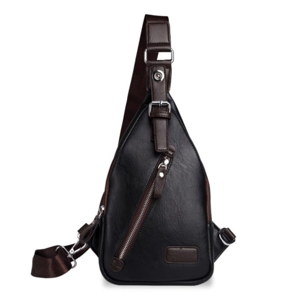 Brysttaske Sling Bag SORT black