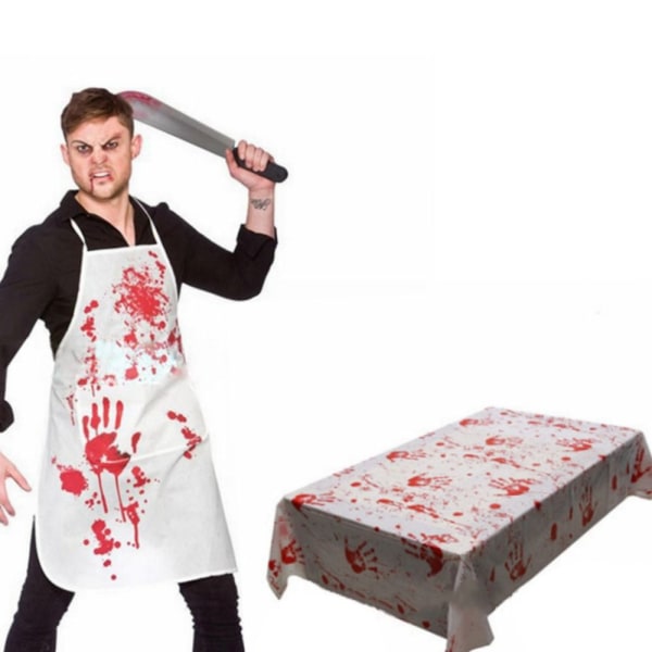 Halloween Bloody Gloves Blodig duk DUKT DUK tablecloth