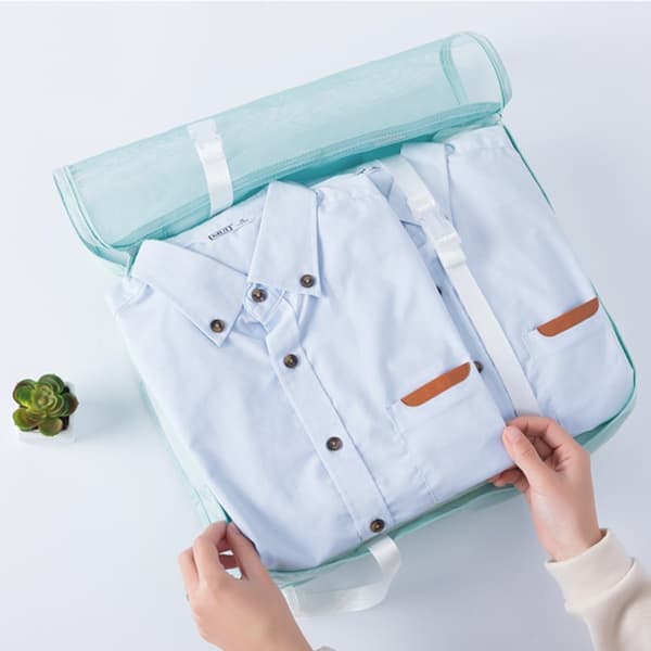 9 Pack Packing Cubes Tøj Organizer Tasker Bagage Opbevaring Tasker Gray 9 Pack-9 Pack