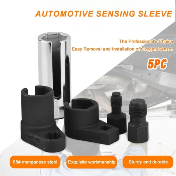 Oxygen Sensor Remover Syrgassensor skiftnyckelsats 5PCS/ SET 5PCS/ SET 5PCS/Set