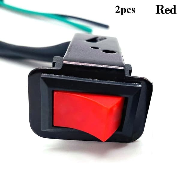 2st Quad Start Horn Kill Off Switch RÖD Red