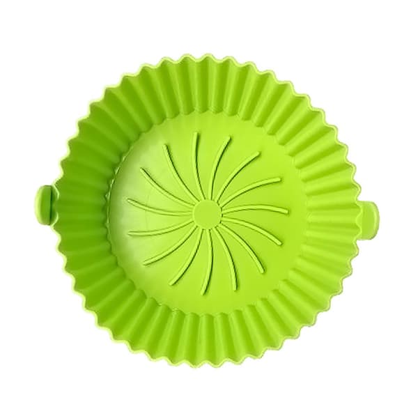 Air Fryer Silikon Ångkokare Foder GRÖN