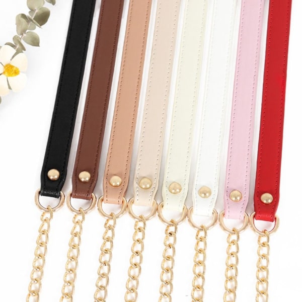 120cm Veskekjeder Skulderveskestropper ROSA pink