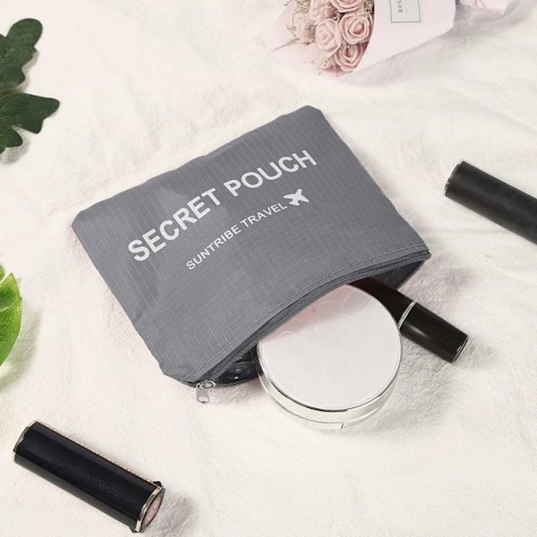 6 kpl Säilytyslaukut Matkalaukku Set HARMAA grey