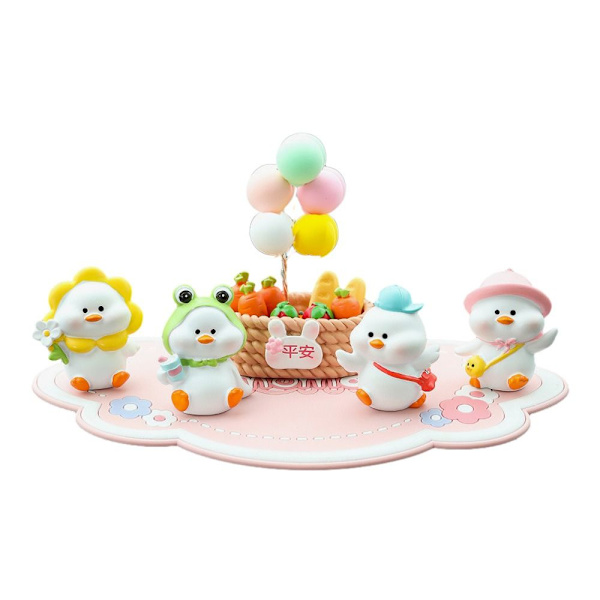 Happy Duck Car Ornament Bilinteriørtilbehør E E E