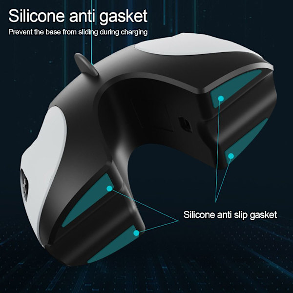 för Sony Playstation 5 Charging Dock Controller Laddare