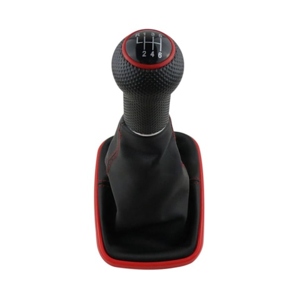 Vaihteenvaihteen nuppi Auton vaihteenvaihde PUNAINEN 6 NOPEA 6 NOPEUS Red 6 speed-6 speed