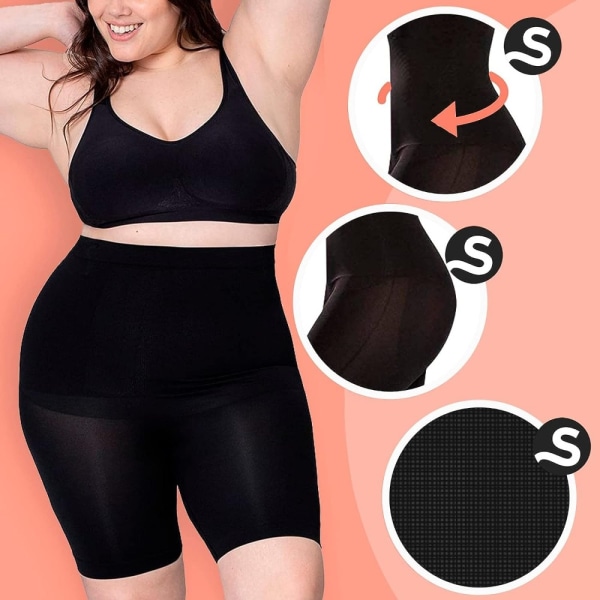 Hög midja underkläder Tummy Trainer SVART S-M black S-M