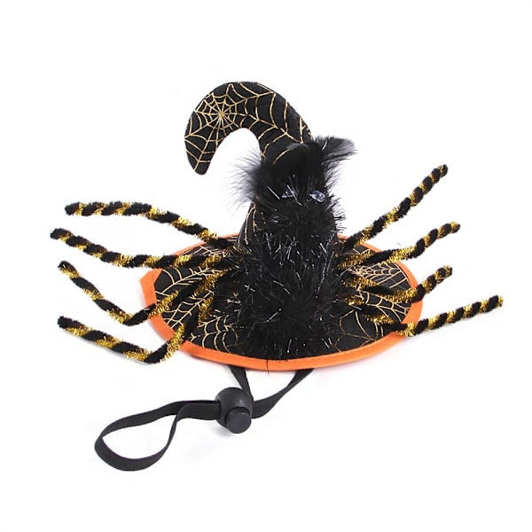 Husdjurshuvudbonader Halloween hatt SVART Black