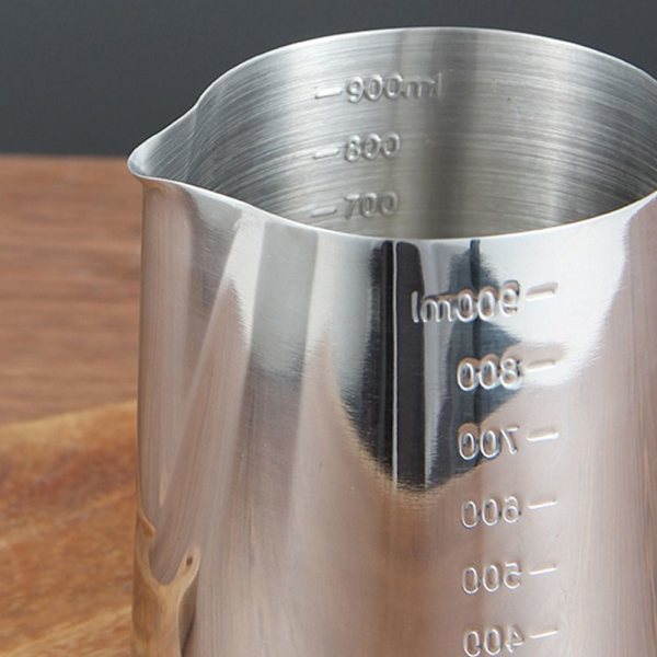 Mælkeskummende kande Mælkeskummer 1000ML 1000ml