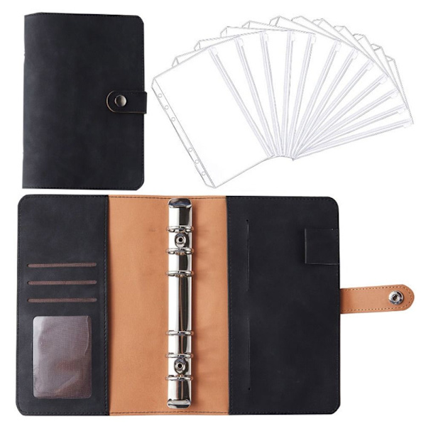 Budget Binder Notebook Bill Organizer SORT black