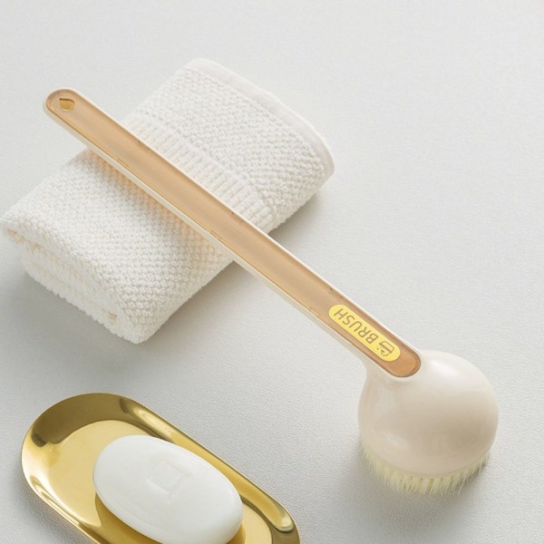 Badebørste Badekule GUL BADEBØRSTE BADEBØRSTE Yellow Bath brush-Bath brush