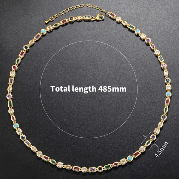 Sød Armbånd Kubisk Zirkon Armbånd GULD ARMBÅND 245MM GULD Gold Bracelet245mm