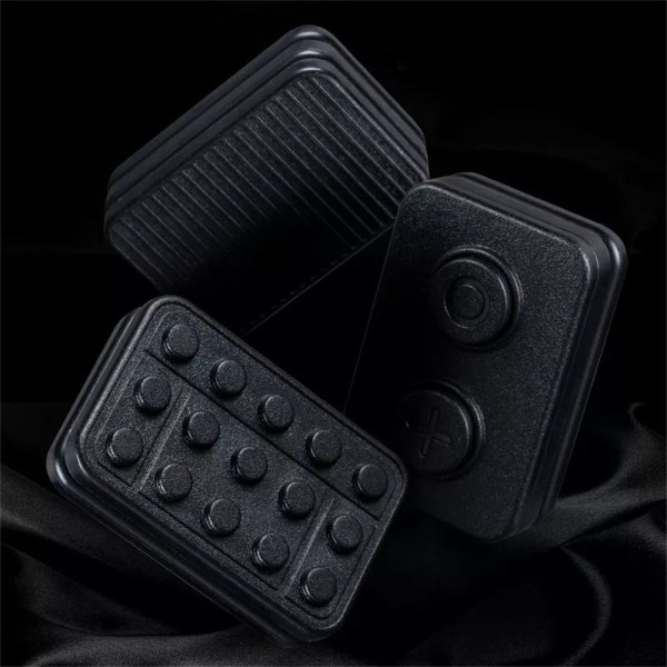 3 stk Magnetiske Fidget Sliders EDC Push Clickers Tilfeldig Farge