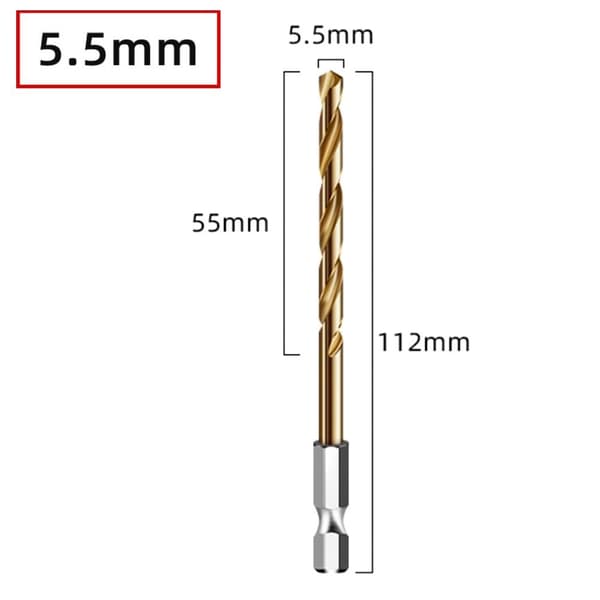 Borsett Twist Drill 5,5MM