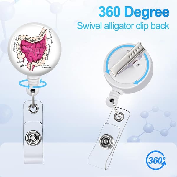 Badge Reel Retractable Heavy Duty