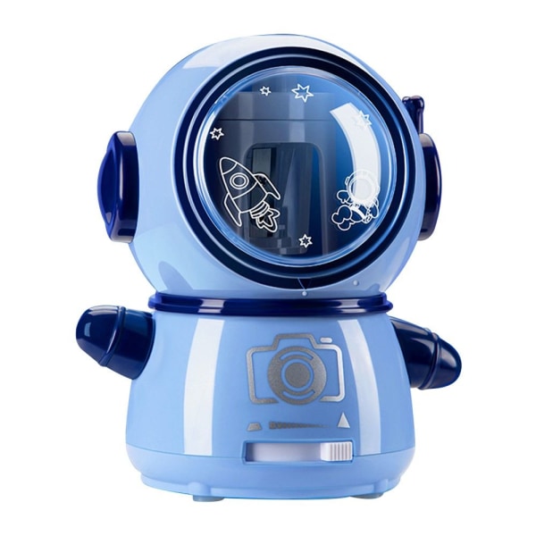 Astronaut blyantspidser Automatisk blyantspidser BLÅ Blue